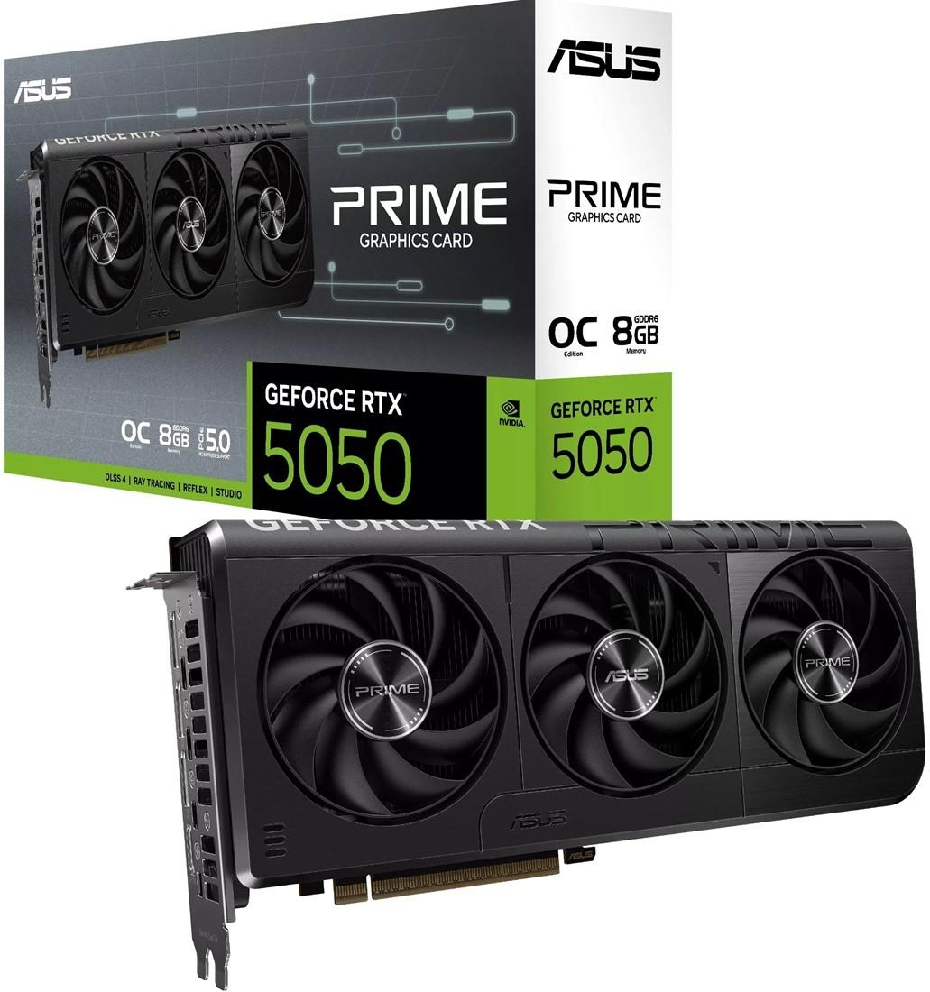 Placa video Asus Prime GeForce RTX 5050 8GB OC Edition