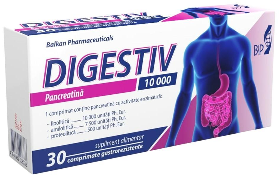 Supliment alimentar Balkan Pharmaceuticals Digestiv 30tablete