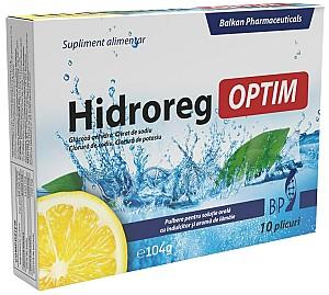 Supliment alimentar Balkan Pharmaceuticals HIDROREG OPTIM pudra 10plicuri