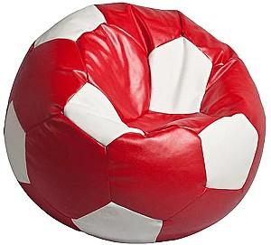 Fotoliu puf Relaxtime Football medium Red