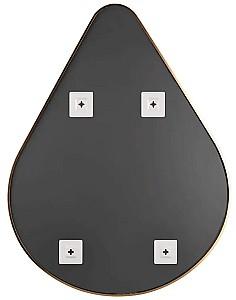 Oglindă Trio 800 x 1000 mm BRITTA Auriu