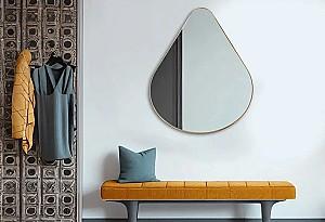 Oglindă Trio 800 x 1000 mm BRITTA Auriu