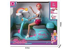 Papusa RT cu motocicleta 99746