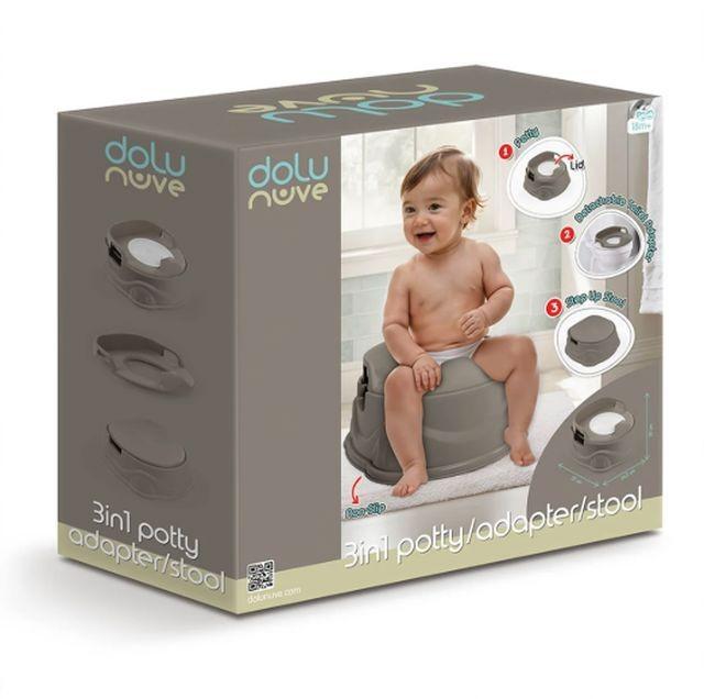 Oala copii Dolu 7184 Grey 3in1