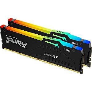 Memorie operativa RAM Kingston Fury Beast RGB 32GB(2x16GB) DDR5-6800 MHz (KF568C34BBEAK2-32)