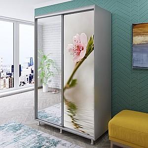 Dulap-cupe PS DY-120 (1 foto Sakura) Gri