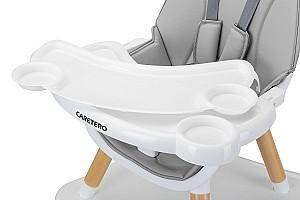 Scaun reglabil pe inaltime de masa Caretero Tuva Gray