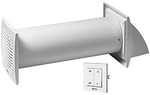 Recuperator de aer Europlast EER100S D.100 cu comutator ascuns
