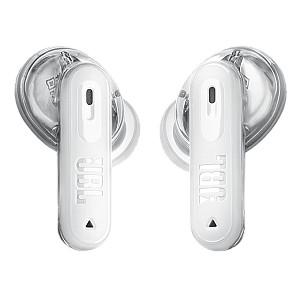 Casti JBL Tune Beam 2 Ghost Edition White