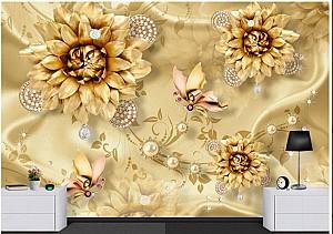 Fototapet 3d Art.Desig Decoratiuni pe mătase_7