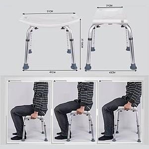 Scaun de baie pentru persoane cu dizabilitati VLM SX201A