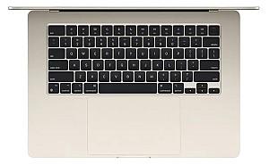 Laptop Apple MacBook Air M2 15.3" A2941 Starlight (MQKU3RU/A)
