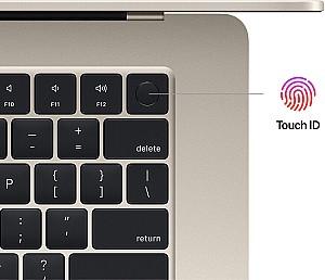Laptop Apple MacBook Air M2 15.3" A2941 Starlight (MQKU3RU/A)