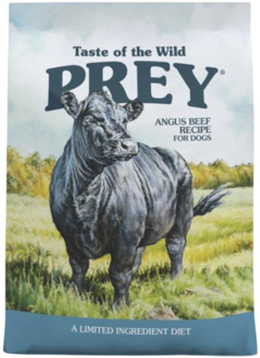 Hrana uscata pentru caini Taste of the Wild PREY ANGUS BEEF DOG 11.3 kg