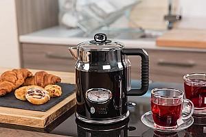 Fierbator electric de apa Russell Hobbs Retro Black 21671-70