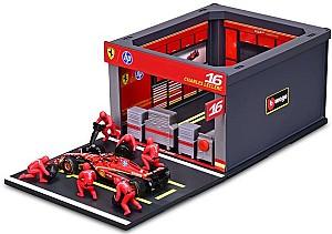 Set de jucarii BBURAGO Pit Pass Ferrari SF-24 (18-36862)