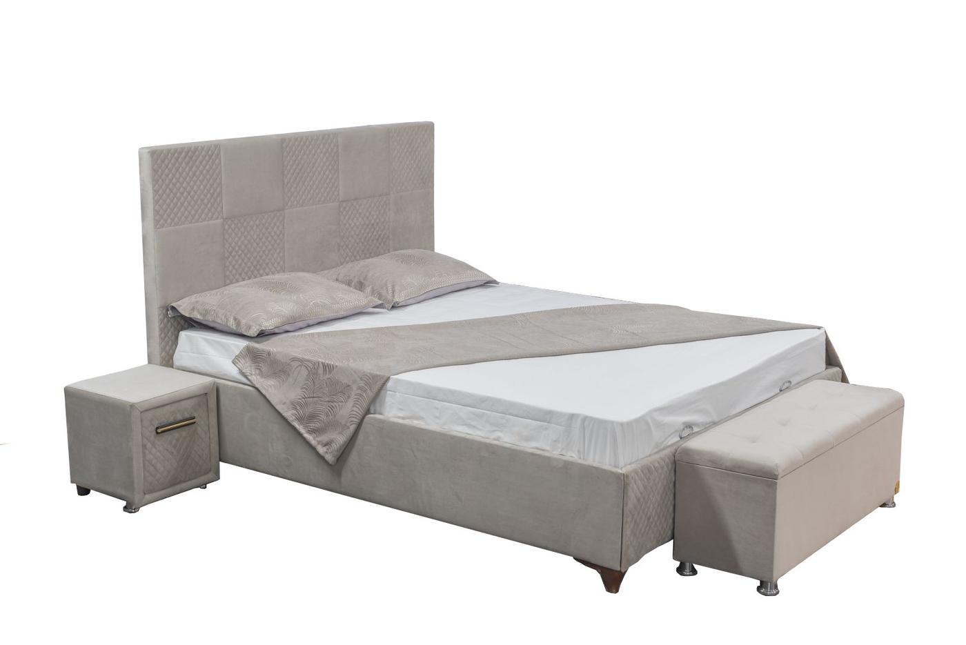 Set dormitor StarM Mert-9 Light Grey