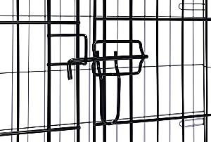 Cusca pentru caini Beeztees WIRECAGE 2DOORS Black XXL