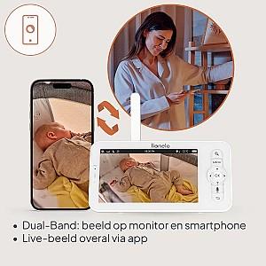 Monitor bebe Lionelo Babyline 9.2 AI 5''