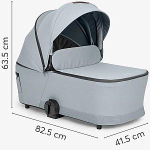 Carucior 3 in 1 Kikka Boo Chiara Grey