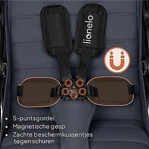 Carucior de plimbare Lionelo Iva Grey Graphite