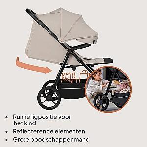 Carucior de plimbare Lionelo Iva Beige Sand