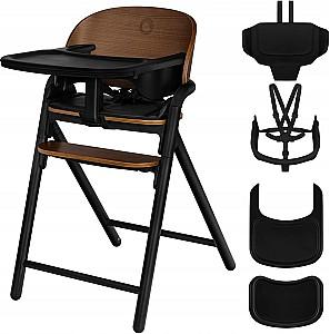 Scaun de masa multifunctional Lionelo Celia Black Wood