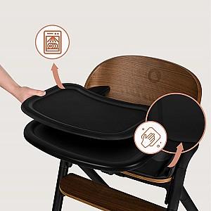 Scaun de masa multifunctional Lionelo Celia Black Wood