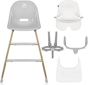 Scaun de masa multifunctional Lionelo Dalia Grey Stone Natural + Balansoar