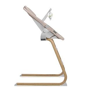 Scaun de masa multifunctional Lionelo Dalia Grey Stone Natural + Balansoar