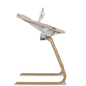 Scaun de masa multifunctional Lionelo Dalia Grey Stone Natural + Balansoar