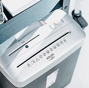 Distrugator de documente Adler AD 1037 silver