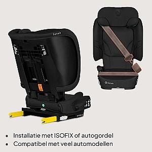 Scaun auto copii Lionelo Orin Black Carbon