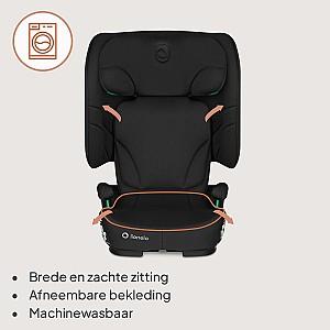 Scaun auto copii Lionelo Orin Black Carbon