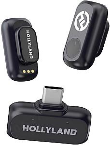 Microfon Hollyland LARK A1 Mini Duo USB-C Black