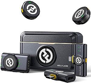 Microfon Hollyland LARK M2 Combo (Shine Charcoal)