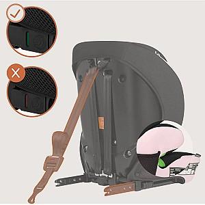 Scaun auto copii Lionelo Levi Fix Pink Baby