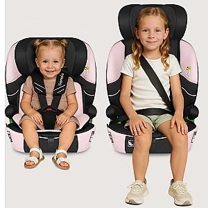 Scaun auto copii Lionelo Levi Fix Pink Baby