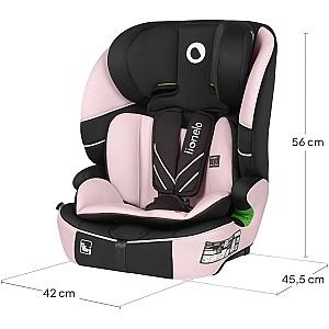Scaun auto copii Lionelo Levi Fix Pink Baby