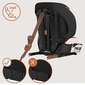 Scaun auto copii Lionelo Levi Fix Pink Baby