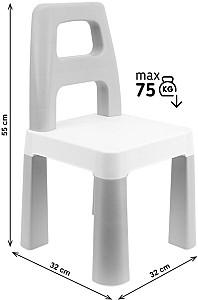 Scaun pentru copii Technok 0198 Gri