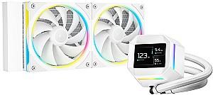 Cooler procesor DEEPCOOL LM240 WH