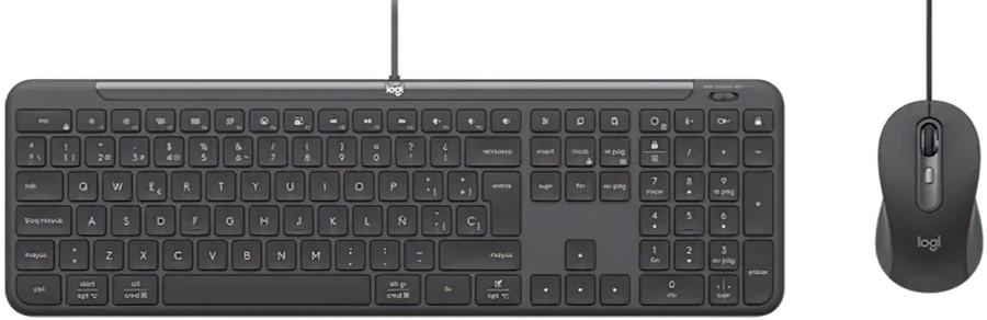 Set tastatura + Mouse Logitech Signature Slim Wired Combo MK620
