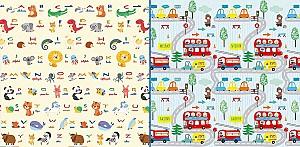 Covoras de joaca copii 4Play Alfabet/Trafic 35785