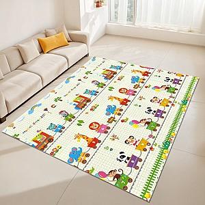 Covoras de joaca copii 4Play Animale/Tren 35815