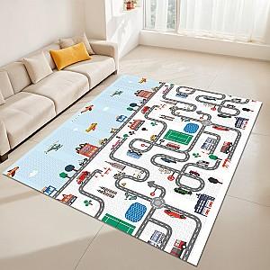 Covoras de joaca copii 4Play Animale/Trafic 35822