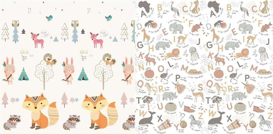 Covoras de joaca copii 4Play Animale/Alfabet 35709