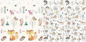 Covoras de joaca copii 4Play Animale/Alfabet 35709