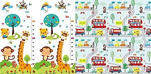 Covoras de joaca copii 4Play Girafa/Trafic 35730