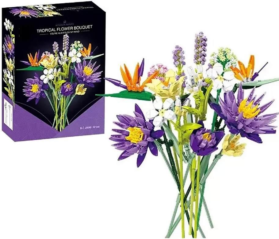 Constructor Jie Star Tropical Flower Bouquet JJ9046